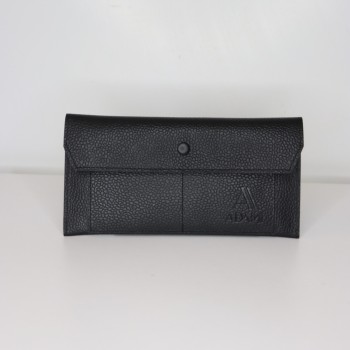 Adami Genuine Leather  Men’s  Black Wallet