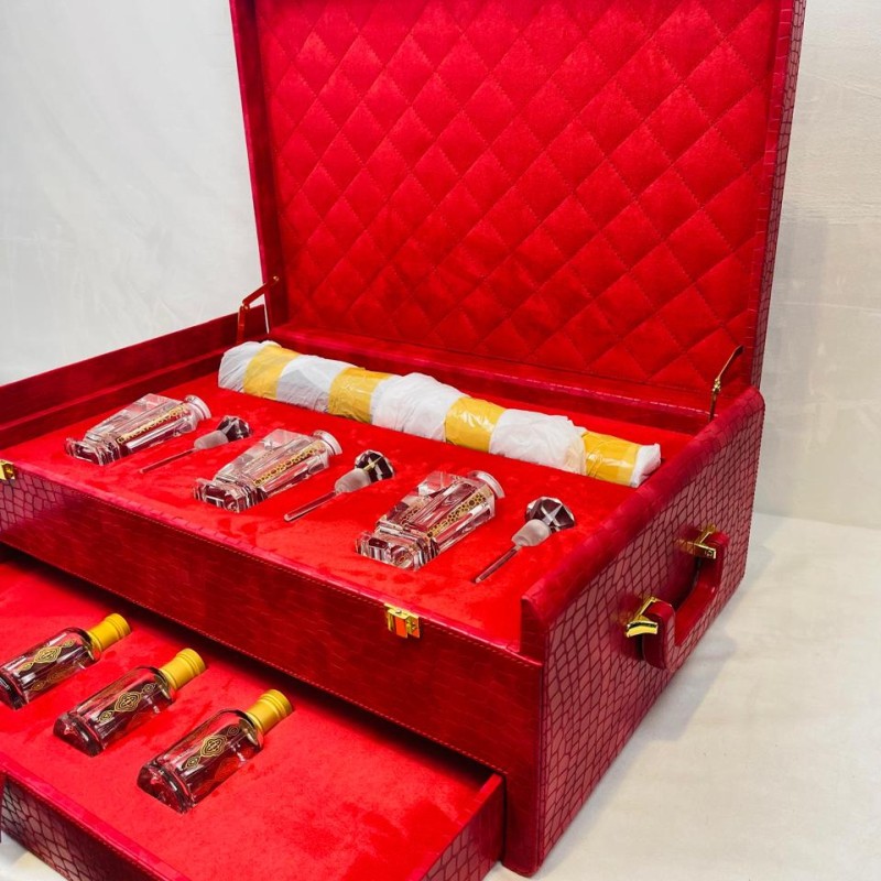 GASSANS PERFUME LEATHER BOX